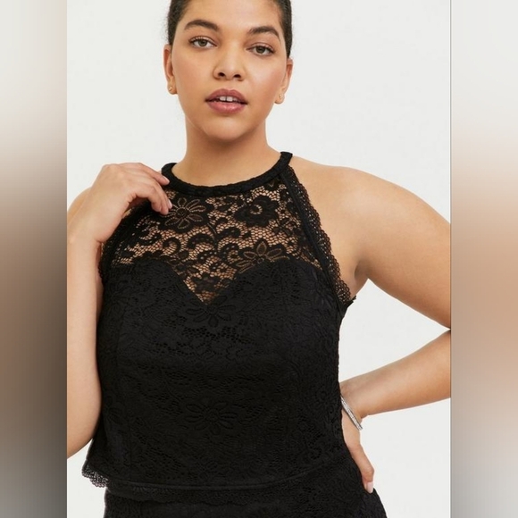 Torrid Special Occasion Crop Goddess Tank & Maxi Skirt Set - Picture 4 of 7